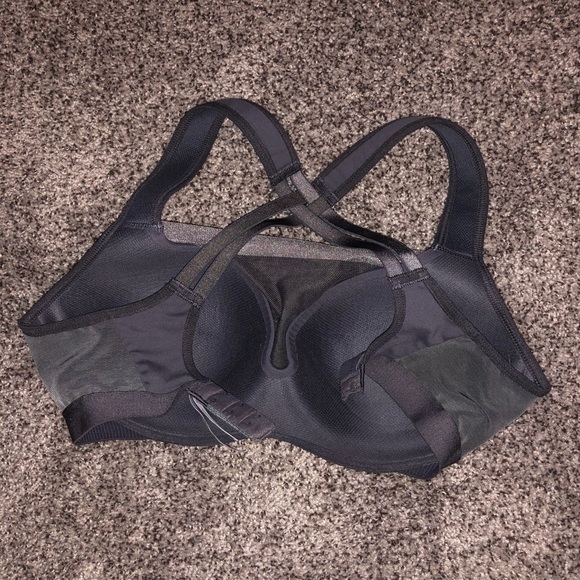Victoria’s Secret Sport VSX Grey Mesh Sports Bra - Picture 4 of 6